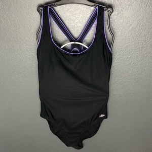 New | Speedo Swim Suit | Black |